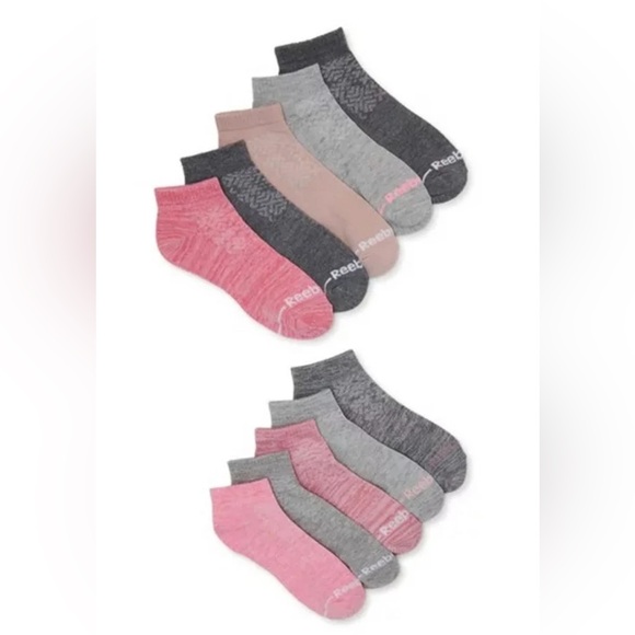 Reebok Accessories - NWT - Reebok Pro-Series Ankle Socks, 10-pack